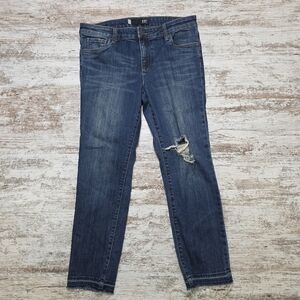 Kut From The Kloth Reese Ankle Straight Leg Jeans Size 6